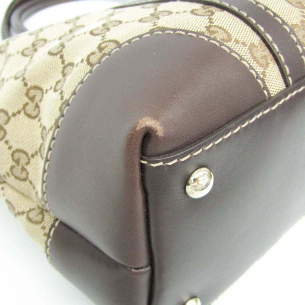 GUCCI Brown Leather Tote Bag - Picture 7 of 16